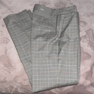 BRAND NEW H&M Gray Houndstooth Slacks